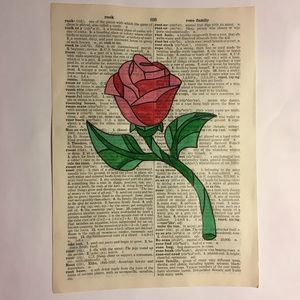 FOR MEG Beauty and the Beast Rose 🌹